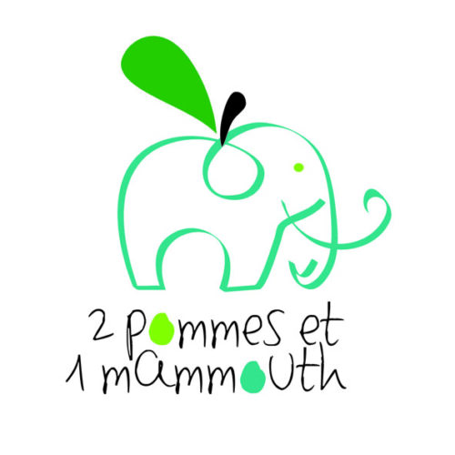 logo 2 Pommes et un mammouth