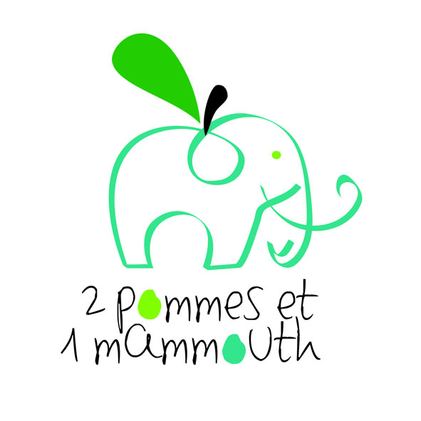 logo 2 Pommes et un mammouth